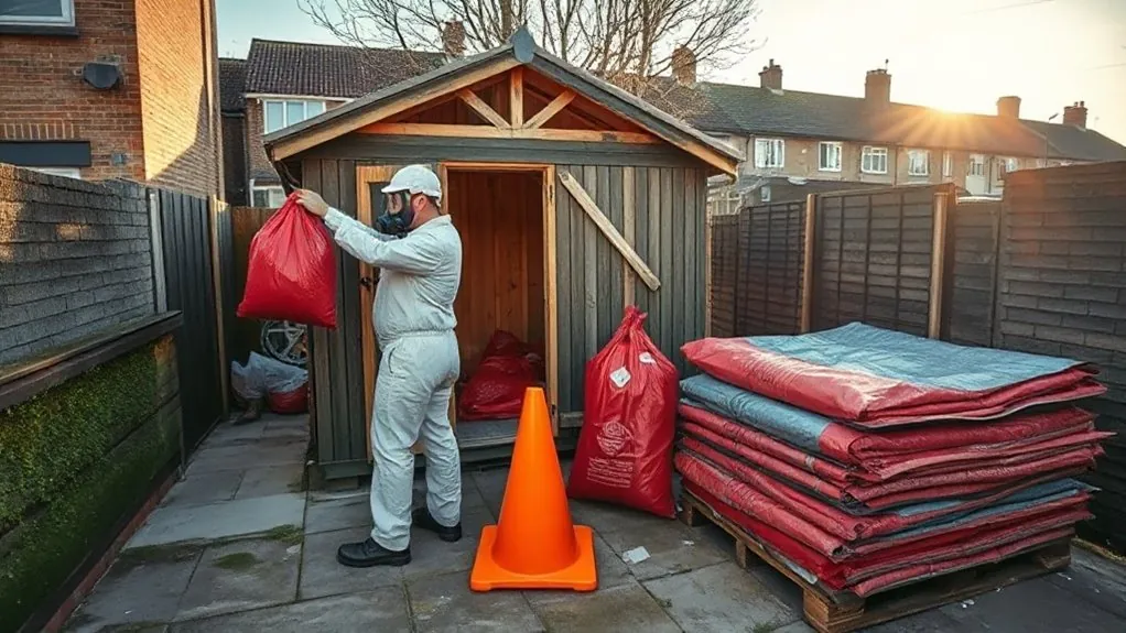 Garage & Shed Roof Removal in Walthamstow — HSE-licensed specialists